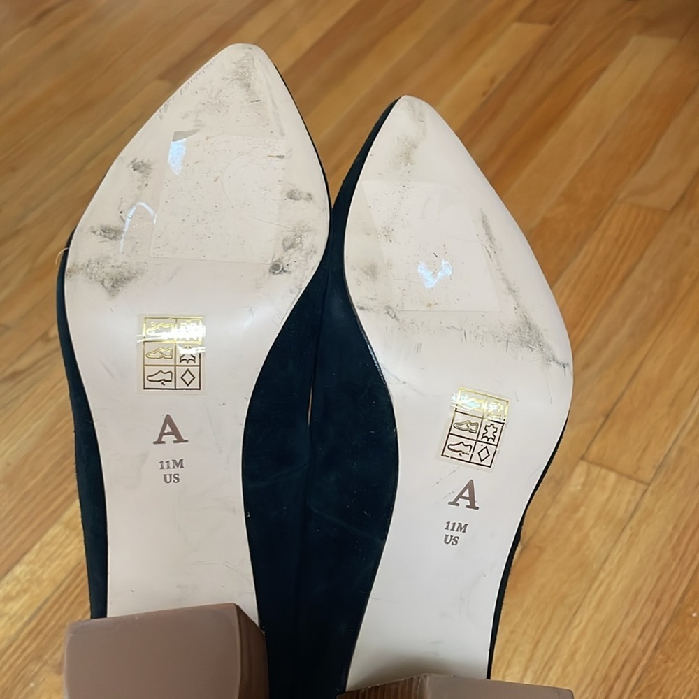 Anthropologie Women’s Size‎ 11.5 M  Bow-Tied Block Heels - Picture 8 of 9